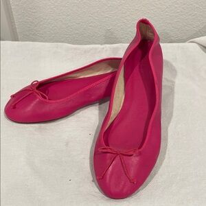 I. Crew Pink Ballet Flats